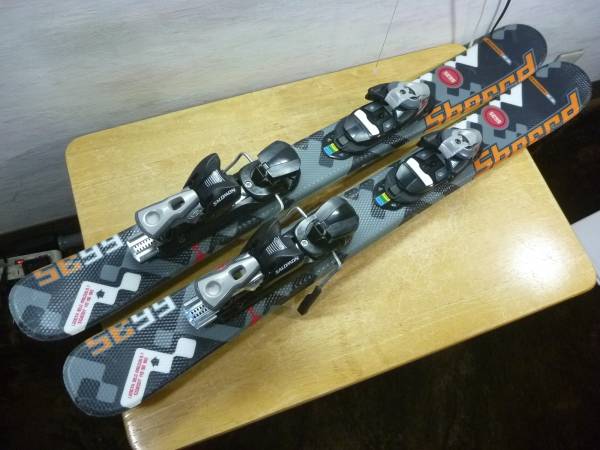 SALOMONサロモン解放ビン付 S-BOARD SE99ショートスキー(スキーボード