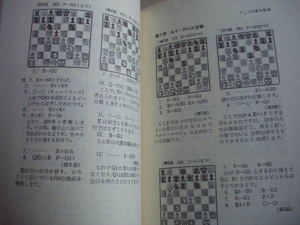 チェスの打ち方 倉田操 虹有社 昭和61年 37刷_3