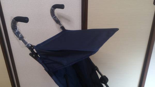 新品★Ｂ型ベビーカー★生後７ヶ月～２歳まで★色：紺★説明書付_2