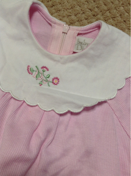 baby Dior ワンピース 80 ピンク ベビーディオール ベビーディオール