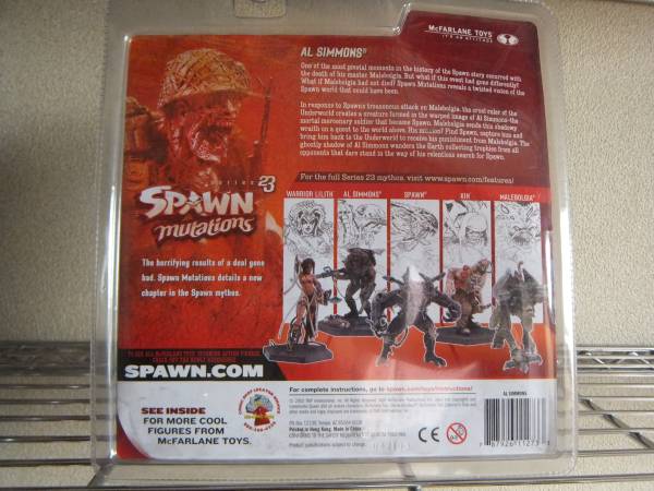 マクファーレン Spawn シリーズ23 アル シモンズ フィギュア スポーン 売買されたオークション情報 Yahooの商品情報をアーカイブ公開 オークファン Aucfan Com