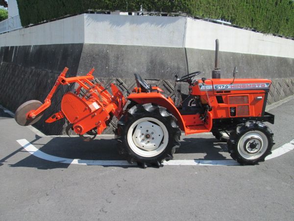日の本 トラクター C174 395時間 Concord17 ヒノモト 4WD 日ノ本(車体 