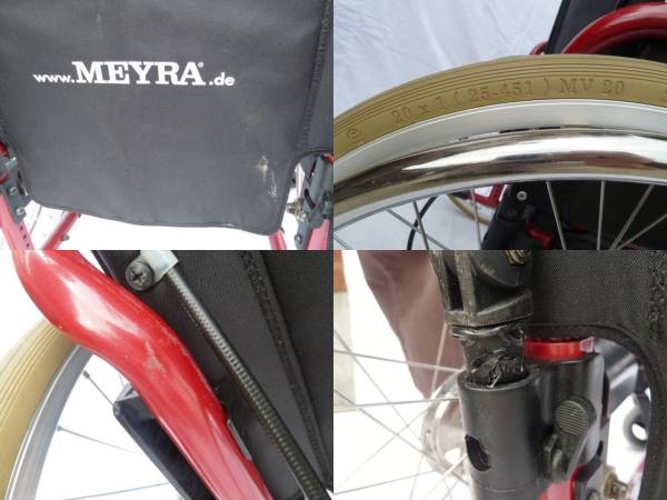 ◇マイラ/MEYRA 自走/介助用 車椅子(自走用)｜売買されたオークション