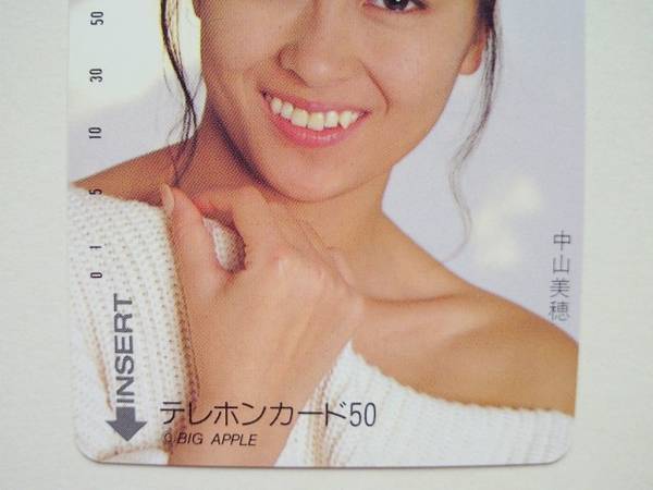 新品未使用/レア/貴重/中山美穂/日立Lo-D/テレホンカード(な行)｜売買 