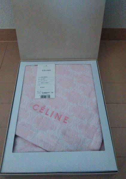 新品セリーヌCELINEハーフケットピンクコットン_1