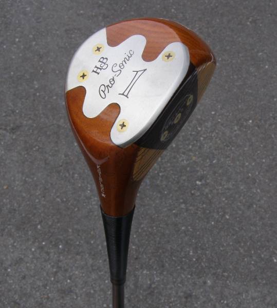 美品 パワービルト プロソニック パーシモンドライバー(ドライバー  