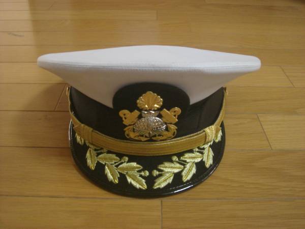 韓国軍 海軍 領官級（少領～大領） 現用 制帽 58cm相当(帽子