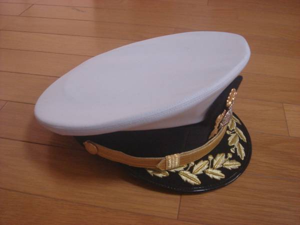 韓国軍 海軍 領官級（少領～大領） 現用 制帽 58cm相当(帽子