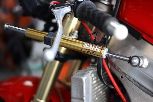 RVF400 NC35 後期 NHK ステアリングダンパー ゴールド(ステアリング