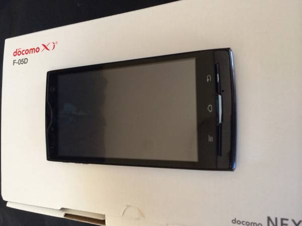 docomo ARROWS X LTE F-05D ブルーブラック　送料込_1