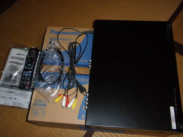 【中古美】　Panasonic BDレコーダ　DMR-BW830　【500GB】_2