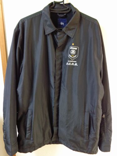 ステューシーSTUSSY×F.C.R.Bコラボジャケット メンズLサイズ 