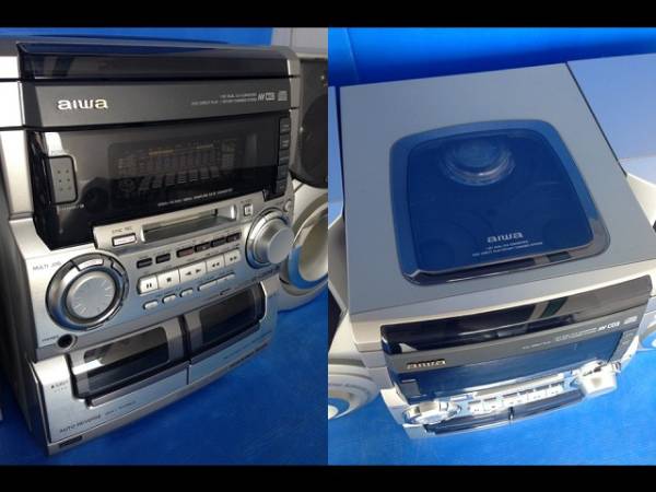 ○y10311 AIWA XR-H330MD MD/CDコンポ リモコン付(MDコンポ)｜売買され