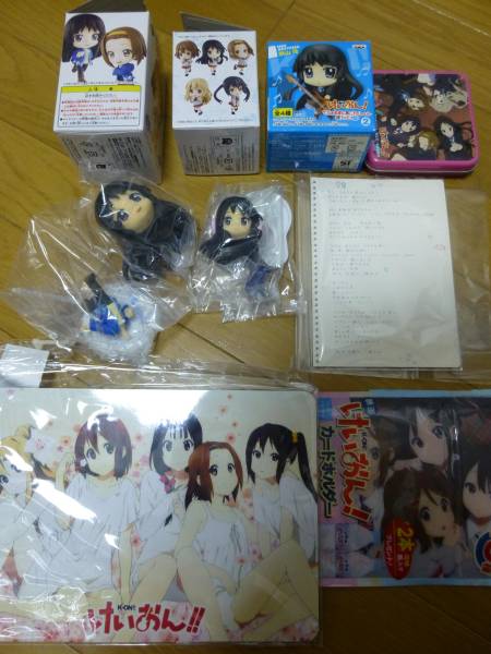 けいおん 秋山澪グッズ計8点 一番くじ 映画 ローソン他(秋山澪)｜売買されたオークション情報、yahooの商品情報をアーカイブ公開 ...