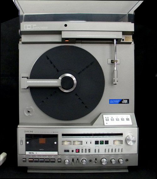 DIATONE/ダイアトーン◇縦型 カセット/レコードプレーヤー X-10(本体