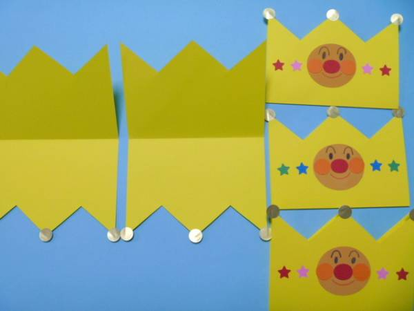 アンパンマン王冠カード5枚 手作り誕生日壁面 保育園 幼稚園 ペーパークラフト 売買されたオークション情報 Yahooの商品情報をアーカイブ公開 オークファン Aucfan Com