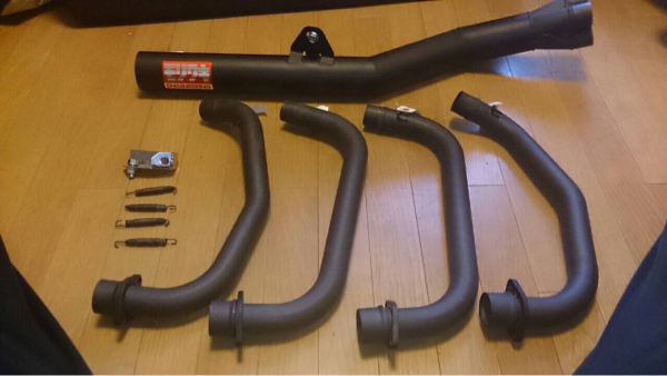 ☆CB750（RC42）用 モリワキショート管 中古美品☆(マフラー