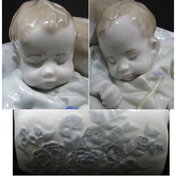 リヤドロ★フィギュリン★「赤ちゃんの夢」5772★廃盤★美品