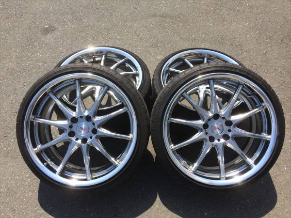 WORK ワーク 19インチ 9J 戦 イクサ 225/35-19 中古 (ラジアルタイヤ 