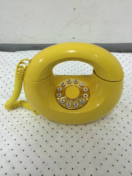 70S ドーナツフォン パナペット ミッドセンチュリー 年代(電話機一般