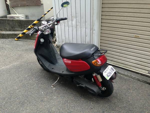 ☆JOG ジョグポシェ改 バーハン、ブレンボ、HID化！SA08J(50cc以下