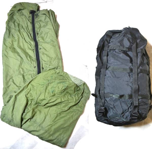 トラベル Watch USMC 米海兵隊 スリーピングバッグ 寝袋セット 登山