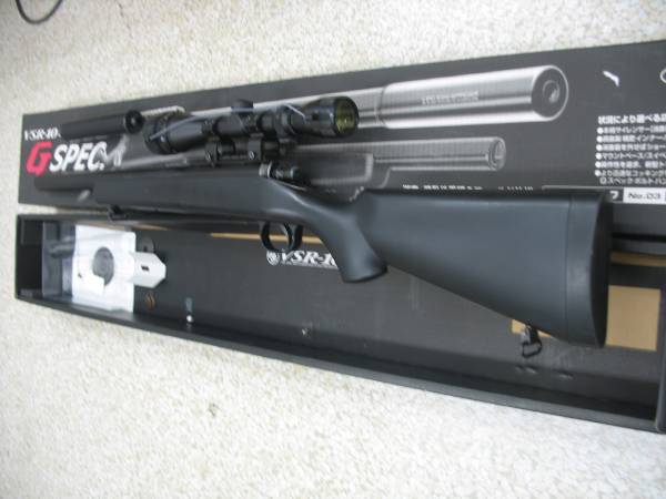 エアーライフル 東京マルイ VSR-10 プロスナイパー ブラック_1