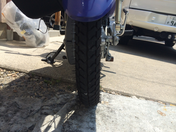 スーパーカブ110プロ 17インチ化キット JA07(セット)|売買された スーパーカブ110プロ 17インチ化キット JA07(セット)|売買された