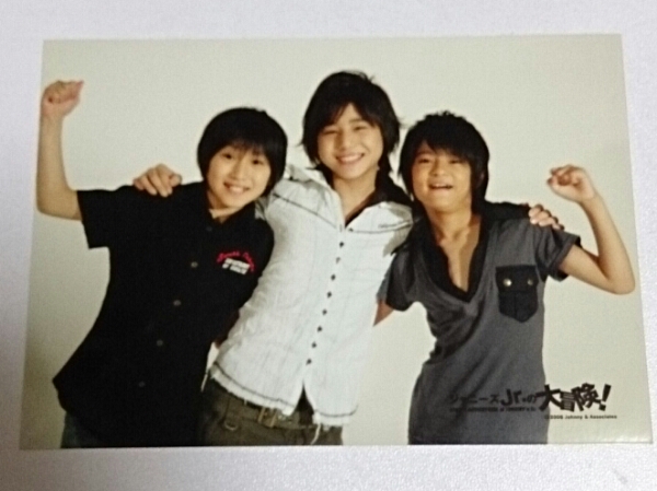 山田涼介　Hey!Say!JUMP NYC ジャニーズjr. レア　生写真 山田涼介 写真 2006ジャニーズJr.大冒険のKitty Jr レア(山田涼介