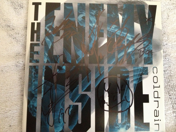 coldrain サイン入り the enemy inside cdの入札履歴 - 入札者の順位