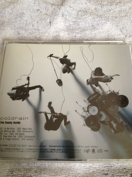 coldrain The Enemy Inside サイン入りポスター coldrain サイン入り the enemy inside cdの入札履歴 - 入札者の順位