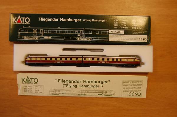 KATO 10706 Fliegender Hamburger VT04 SWDEの入札履歴 - 入札者の順位