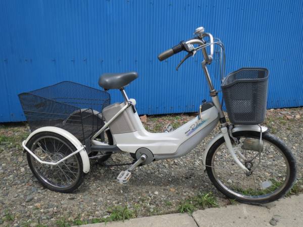 ナショナル リラクル 電動三輪自転車☆3輪☆北海道!!(電動アシスト 