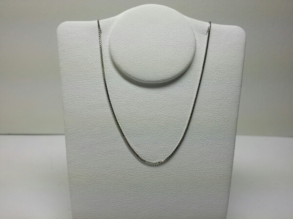 1円～プラチナ850ベネチアンネックレス幅0.7mm2.03gレタパ送無_1