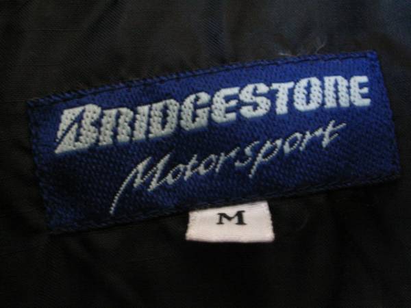 □ブリジストン/ モータースポーツ/ ダウンジャケット/ 赤/ M  