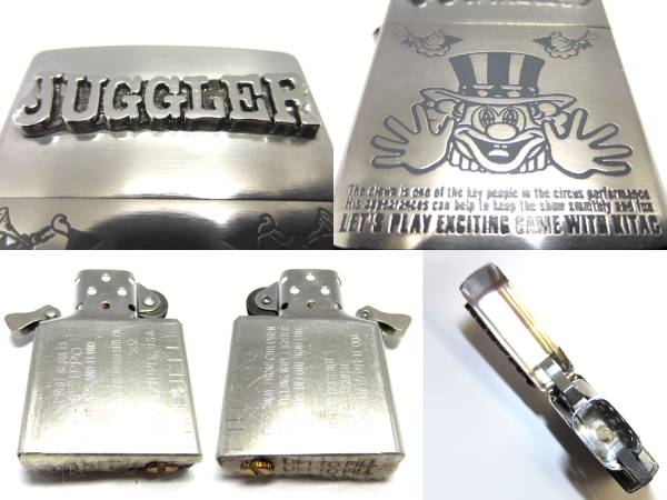 レアZIPPO JUGGLER ジャグラー 1999年 パチスロ ジッポー(パチンコ 