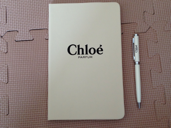 クロエ レザー調ノート＆ボールペンセットメール便付録_1