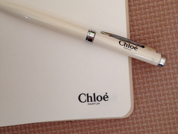 クロエ レザー調ノート＆ボールペンセットメール便付録_2