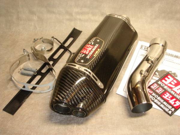 ☆FZ1 FAZER 06-13 USヨシムラ R77D カーボン スリップオン 特注 
