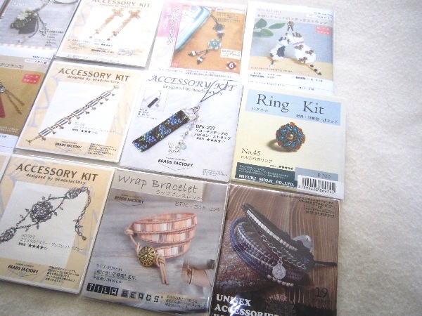◆ビーズキットのレシピ◆15種類◆ブレス・ステッチ他◆_2