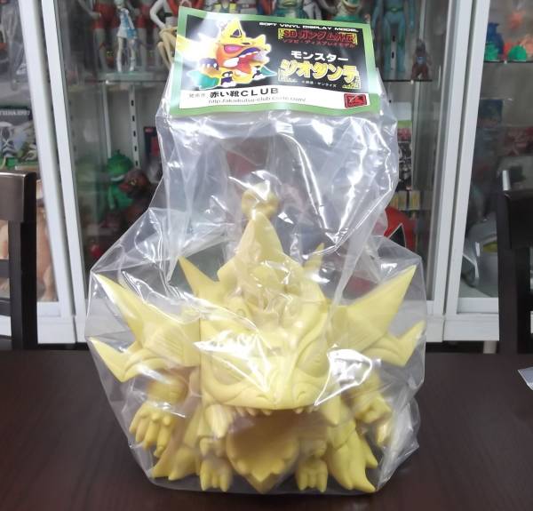 赤い靴CLUB◇SDガンダム◇ジオダンテ◇限定ソフビ◇黄◇送料無料