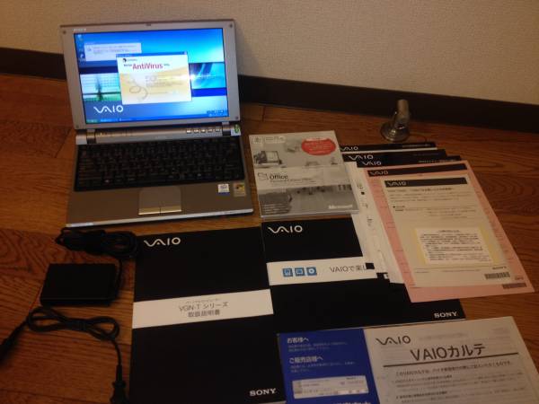 美品! SONY VAIO VGN-T30B PCG-4C1N 10.6インチ Office付き_2