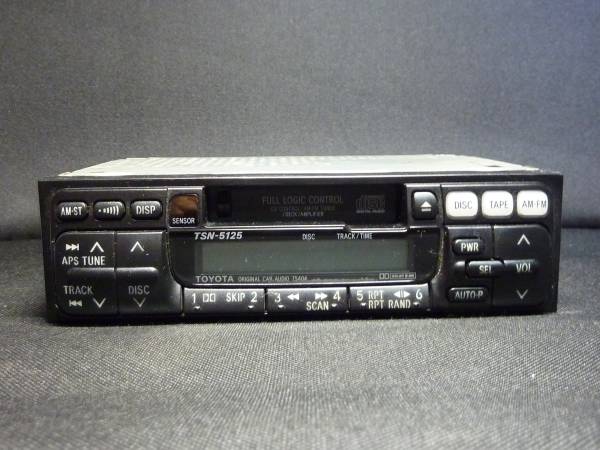 トヨタ純正 カセットステレオ TSN-5125 08600-00590 い2 の入札履歴
