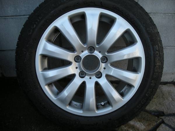 ベンツ Cクラス W203 S203 スタッドレス 205/55R16 7JJ +37 
