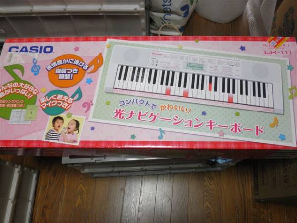 カシオ /CASIO 光ナビゲーションキーボード LK-111□中古(カシオ 