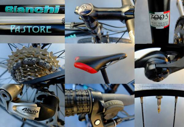 Bianchi(タイヤ新品)ビアンキ PASTORE 26インチ MTB 中古(Mサイズ 