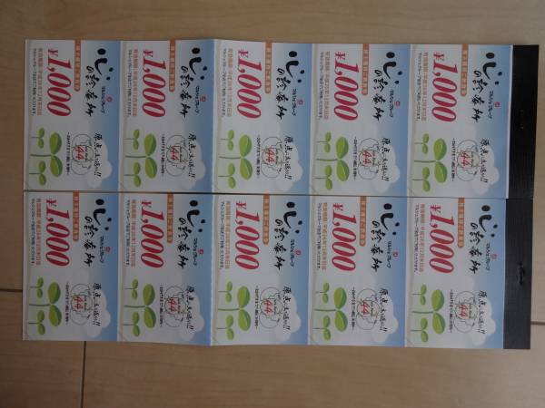 マルシェ株主優待券（八剣伝他）千円券15枚を￥5000円～_1