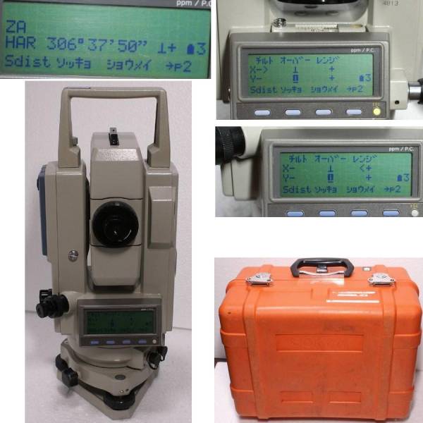 測量機器ソキアトータルステーションSET5AS動作品 