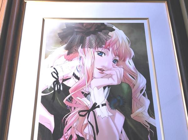 レアナンバー入】マクロスF 原画展 版画 シェリル・ノーム(マクロス 