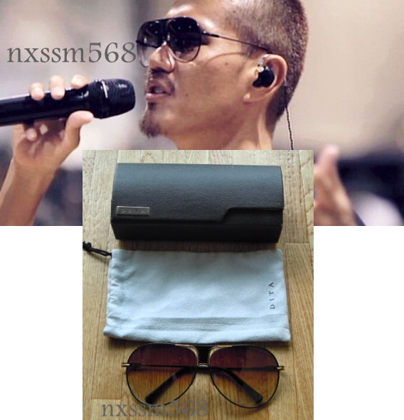 MUSICソロ応援SALE！EXILE ATSUSHIアツシDITAディータサングラス(金属